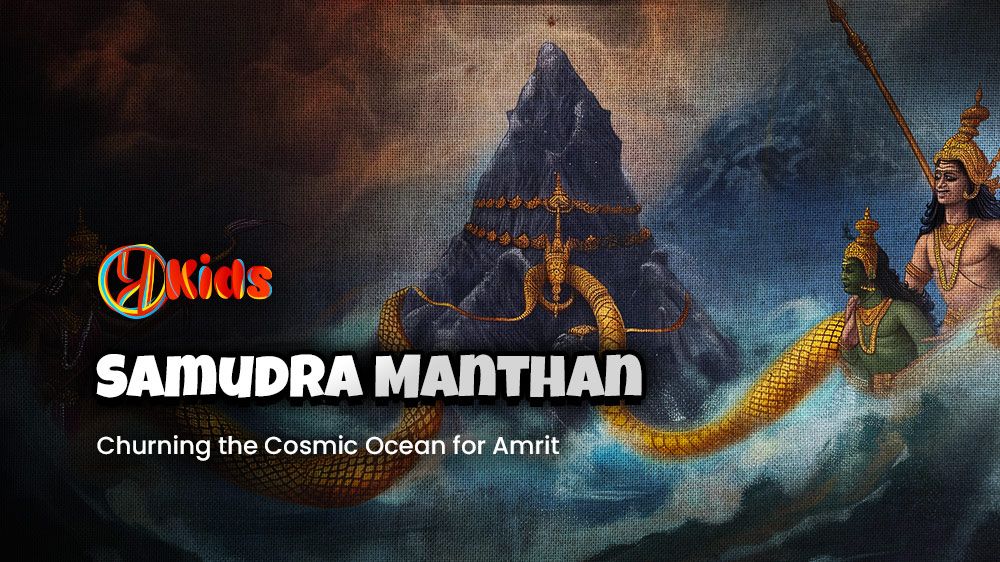 Samudra Manthan- Churning the Cosmic Ocean for Amrit | By Deepali Patwadkar