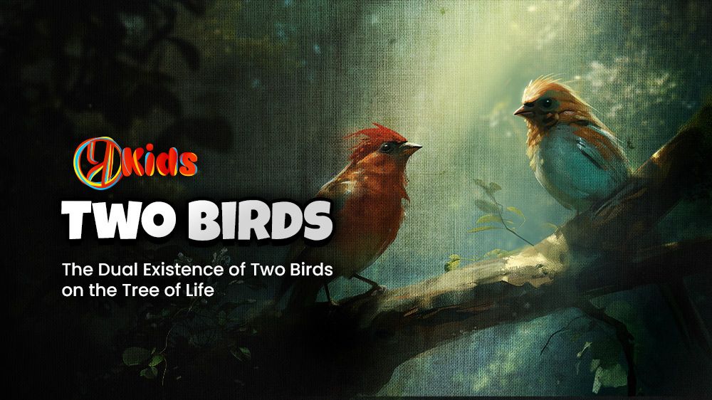 Two Birds-The Dual Existence of Two Birds on the Tree of Life | By Varsha Sarda