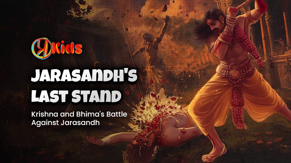 Jarasandh's Last Stand-Krishna and Bhima's Battle Against Jarasandh | By Eesha Sohoni