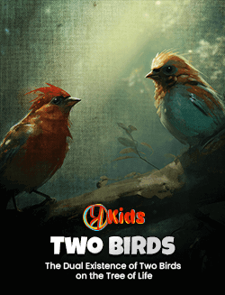 Two Birds-The Dual Existence of Two Birds on the Tree of Life | By Varsha Sarda