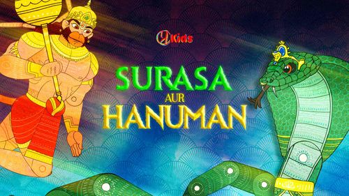 How Hanuman Defeated the Giant Sea Monster Sursa – A Magical Kids Story!