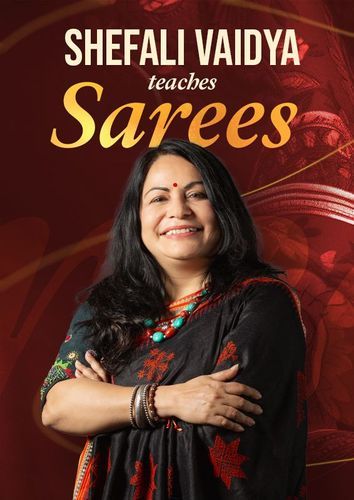 Shefali Vaidya Teaches Sarees