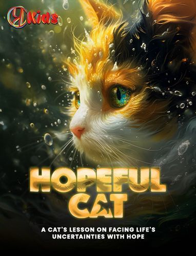 Hopeful Cat- A Cat's Lesson on Facing Life's Uncertainties with Hope | By Varsha Sarda